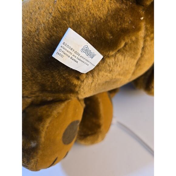 2003 Large Scooby-Doo Mexican Fiesta Sombrero Maraca and Poncho Plush 27" - Picture 5 of 6